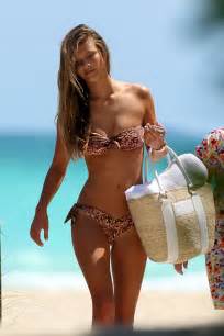 Beautiful SI Model Nina Agdal Show Her Perfect Body In A Bikini In Miami GotCeleb