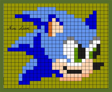 Pixel Art Facile Sonic Pixel Art Grid Gallery Images