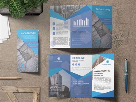 5 Best Architecture Tri Fold Brochure 2021 Techmix