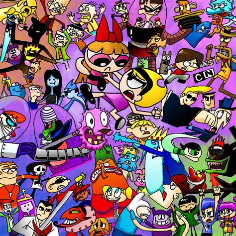 Cartoon Network 20th By Kuroirozuki On Deviantart