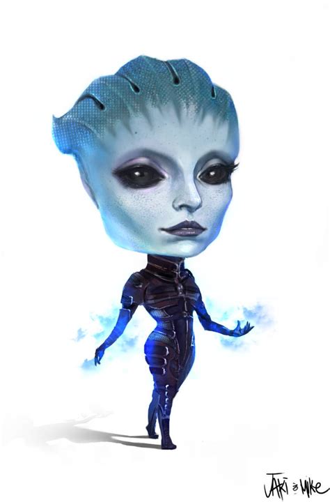Mass Effect Morinth Chibi By We Chibi On Deviantart