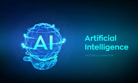 Logotipo Del Vector Del Ai De La Inteligencia Artificial Cerebro Humano