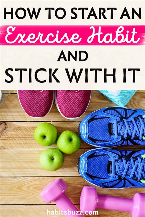 How To Start An Exercise Habit And Stick With It Habits Fitness