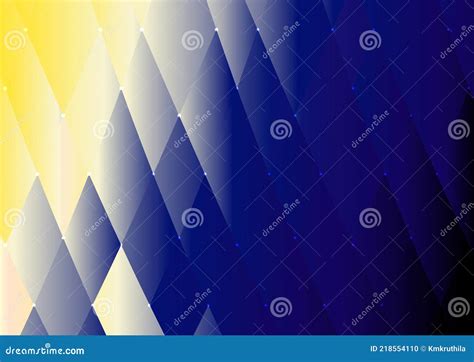 Blue And Yellow Gradient Background Stock Vector Illustration Of