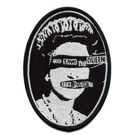Sex Pistols God Save The Queen Patch Punk Rock England Embroidered Iron