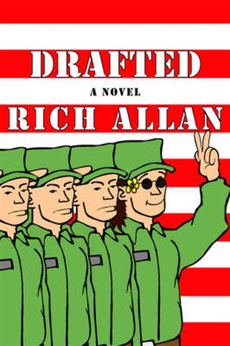 Drafted By Rich Allan English Hardcover Book Free Shipping