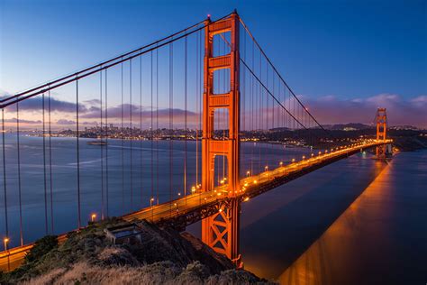Fonds Decran Ponts Usa Golden Gate Bridge San Francisco Californie