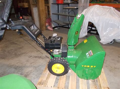 1999 John Deere Trs27 Residential Walk Behind Snow Blowers John