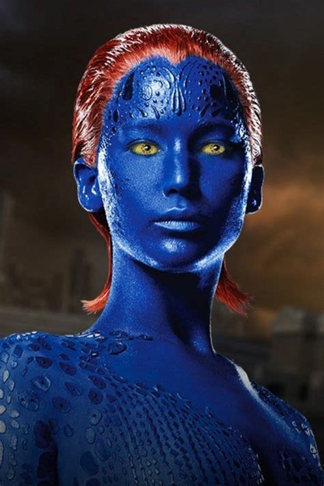 19 Actors Who Looked Unrecognisable In Their Movies Mystique Xmen