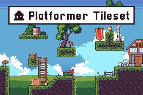 Pyxel edit is a pixel art editor designed to make it fun and easy to make tilesets, levels and animations. Simple Platformer Tileset Pixel Art em 2020