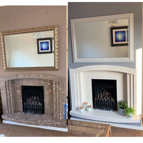 Can You Paint Marble Fireplace