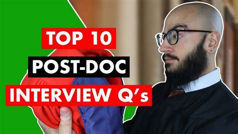 Top 10 Postdoc Interview Questions How To Answer Post Doctoral