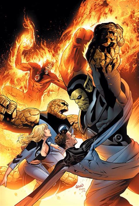 Ultimate Fantastic Four Vol 1 28 Textless Cover Art By Greg Land