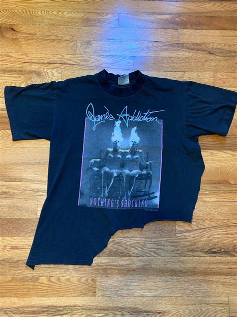 1988 Janes Addiction Nothings Shocking Vintage T Shirt Etsy