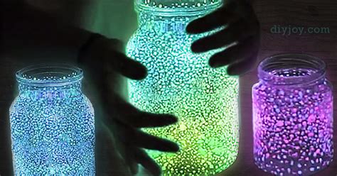 Glowing Diy Idea Mason Jar Patio Lights