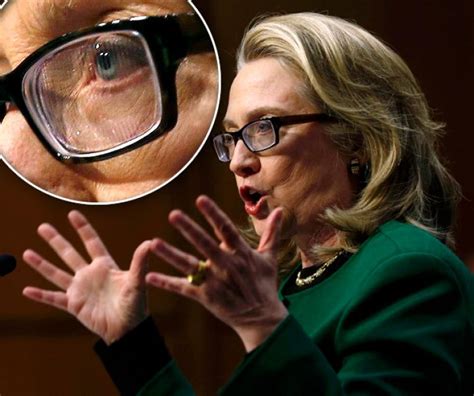 Seeing Double Clinton Spokesman Confirms New Specs Are Related To Head