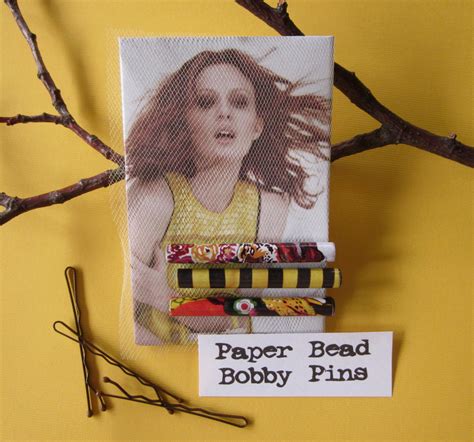 Wendylynns Paper Whims Bobby Pins Upcycled Anthropologie Catalog