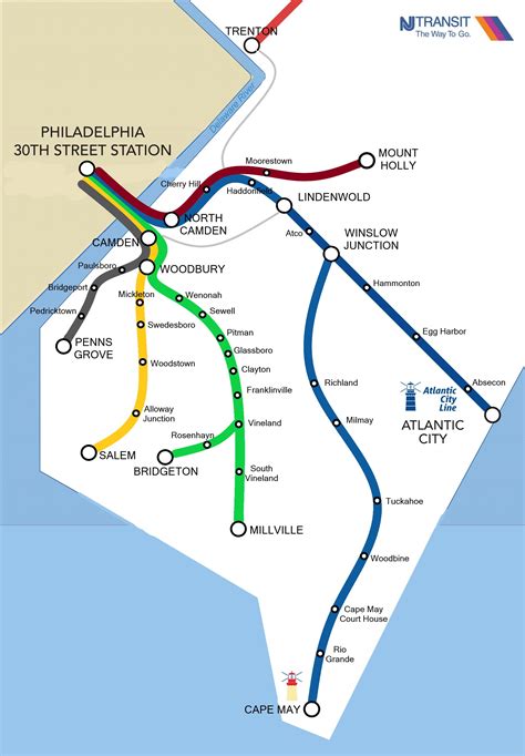What If South Jerseys Rail Network Survived Similarly To North Jersey