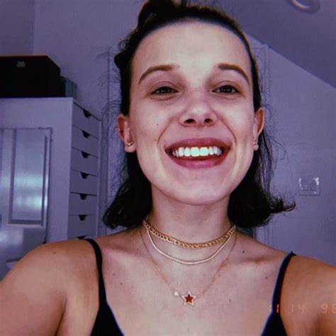 Millie bobby brown is an english actress and producer, who became famous after landing and portraying the role of eleven on stranger things. Pin by Elizabeth on Millie Bobby Brown(one of her biggest ...