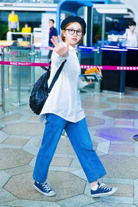 Twices Chaeyoung Best Airport Fashion Outfits—and She Rocks Them All