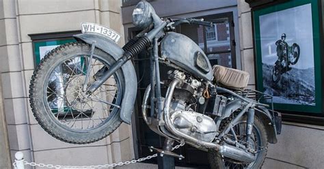 Steve McQueens Great Escape Motorbike Used To Herd Cows After Filming