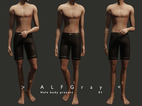 The Sims Resource Male Body Presets 01