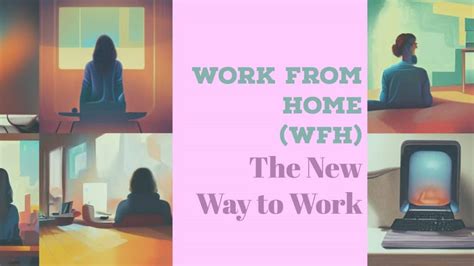 Work From Home Wfh The New Way To Work United Ceres College