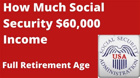 🔴how Much Social Security Benefits On 60000 Income Youtube