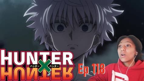 Hunter X Hunter Reaction Ep118 Youtube