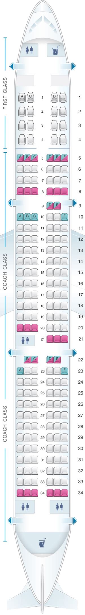 Aa Airbus A321neo Seat Map Image To U
