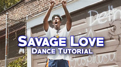 savage love dance tutorial jason derulo savage love tik tok tutorial youtube