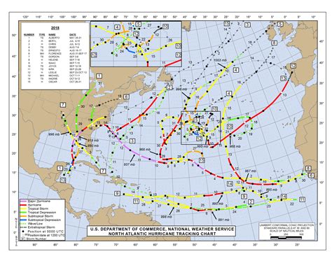 Hurricane Tracker Map