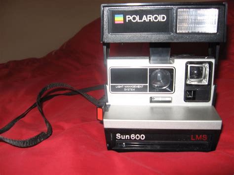 Vintage Polaroid Sun 600 Lms Instant Camera Wstrap 1795746460