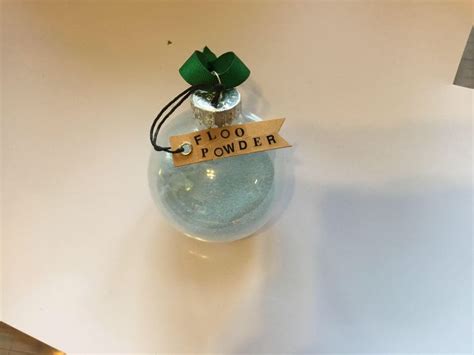 Floo Powder Ornament Inspired By Harry Potter Etsy Harry Potter
