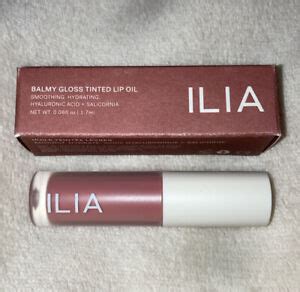 New Ilia Balmy Gloss Tinted Lip Oil In Only You Neutral Nude Mini My Xxx Hot Girl