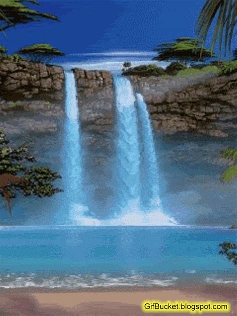 50 3d Animated Waterfall Wallpaper On Wallpapersafari