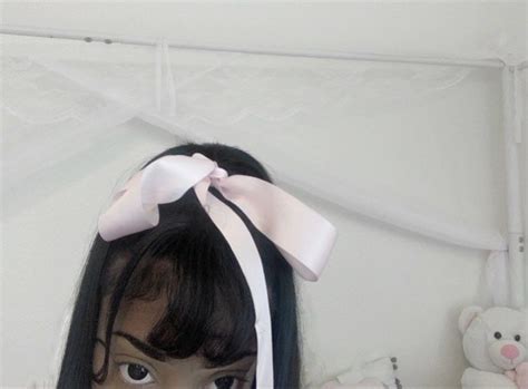 Black Girl Coquette Dollete Aesthetic Soft Babydoll Femenine Ribbons Bows In Hair In Doll