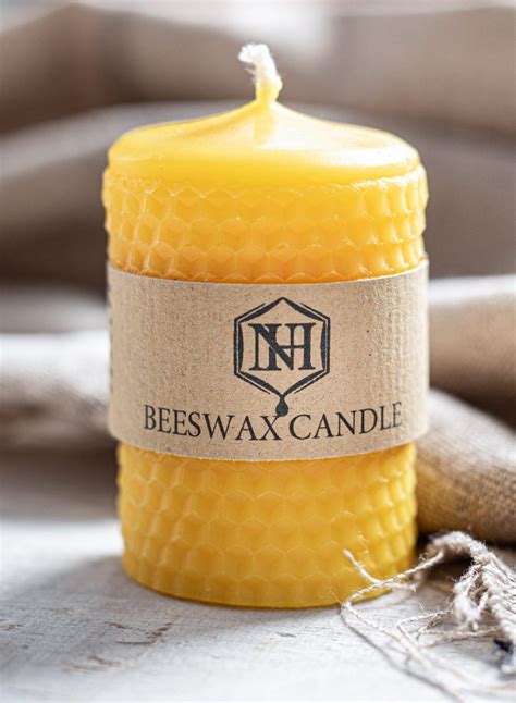 Beeswax Candles Handmade By Northumberland Honey Co Uk