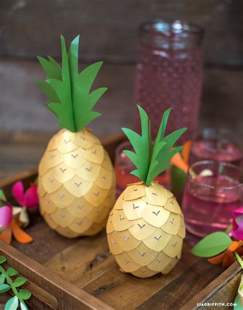 Diy Pineapple Party Decor Lia Griffith Pineapple Party Decorations