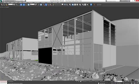 eames-house-modeling-29 - Ronen Bekerman - 3D Architectural Visualization & Rendering Blog
