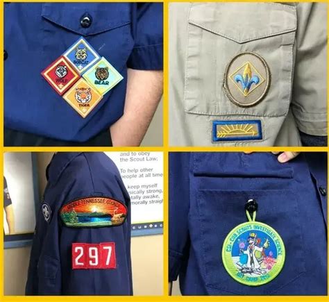 Cub Scout Pacth Placement Guidelines