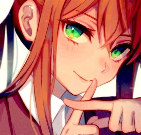 ୨୧ Ddlc Pfp Monika Literature Club Profile Picture Cute Anime Pics