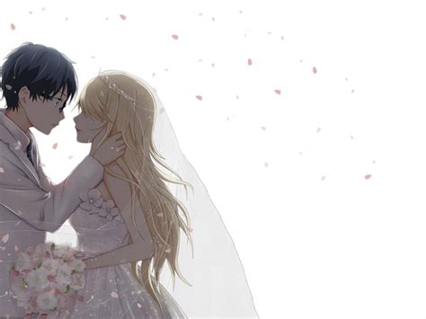 Anime Wedding Couple Hd Wallpaper M9themes