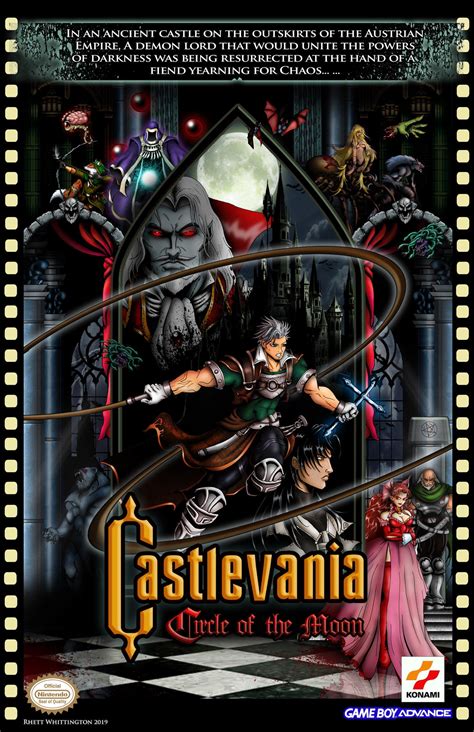 Castlevania Circle Of The Moon Poster Etsy