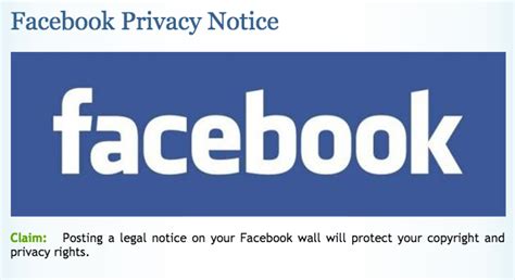 will posting a facebook privacy notice do anything welcome to anishinaabe ca