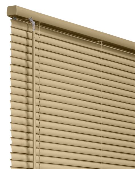 CHICOLOGY Cordless 1" Vinyl Mini Blinds Gloss Cappuccino (Room