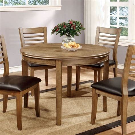 Dwight Ii 42 Inch Round Dining Table By Furniture Of America
