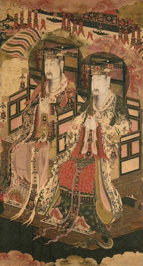 A Daoist Painting Of Two Immortals Ming Dynasty 17th Century Christies