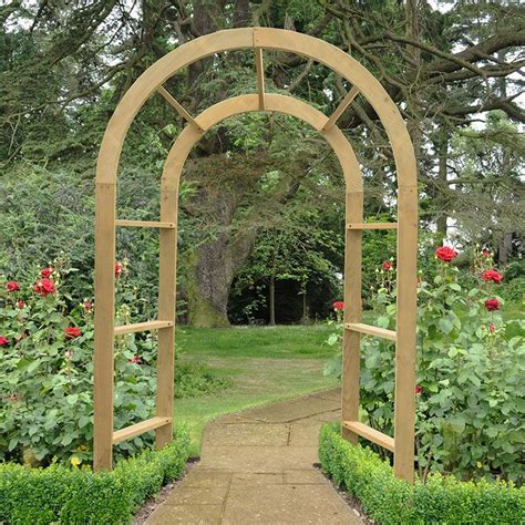 Forest Infinity Wooden Garden Arch 5x2 Garden Arch Wooden Garden