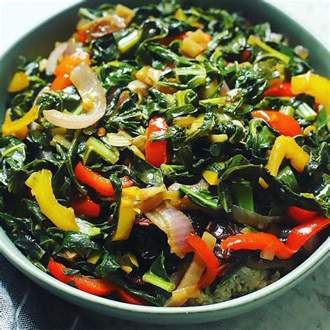 Perfectly Smokey Spicy And Sweet Vegan Collard Green Recipe Greens